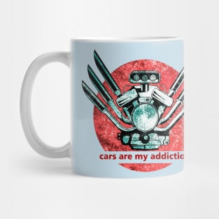 cars are my addiction 2 Mug